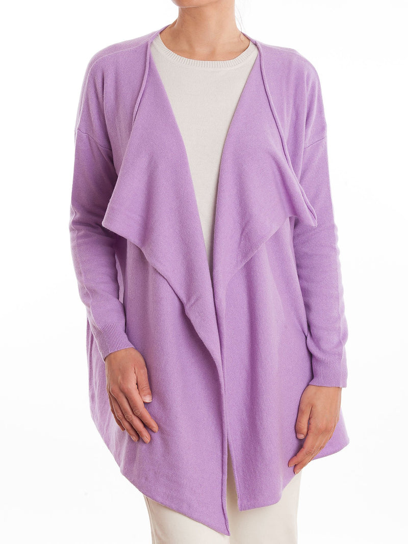 Wasserfall Cardigan Kaschmir-Gemisch | Dalle Piane Cashmere